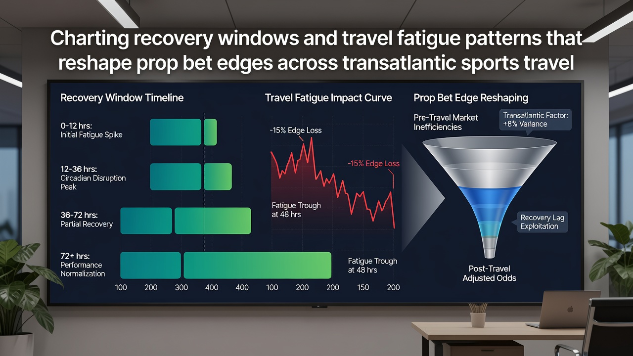 Graph displaying player performance metrics versus days since transatlantic travel for basketball and tennis athletes