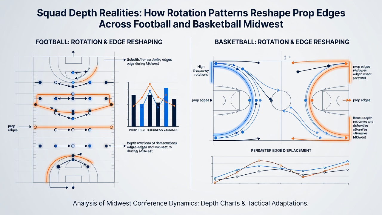Basketball players on the bench during rotation with stats overlay on court